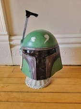 Vintage Star Wars Boba Fett Halloween Mask Costume Standard Size