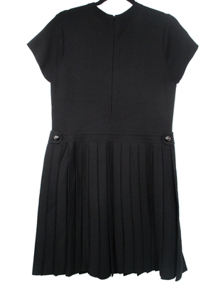 karen millen black pleated dress Karen Millen Tailored Military Pleat Notch Neck Wrap Mini Dress in Ivory