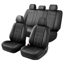Car Full Set Seat Covers For Fordwaterproof Luxury Leather 5-seat Cushion Car Full Set Seat Covers For Fordwaterproof Luxury Leather 5-seat Cushion