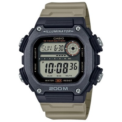 CASIO DW-291HX-5AVCF DW-291HX-5A Original Hombre Heavy Duty CORREA EXTRALARGA