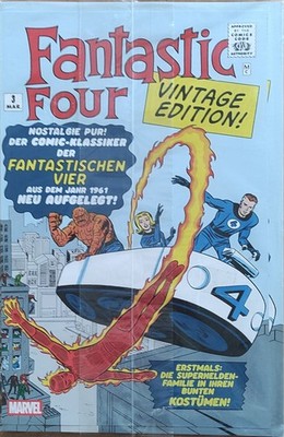 MARVEL - FANTASTIC FOUR VINTAGE EDITION - 2025 - TOP ERHALTEN  NOCH VERSCHWEISST
