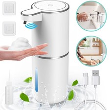 Automatic Soap Dispenser Touchless Foam Soap Dispenser with 4 Adjustable Levels
