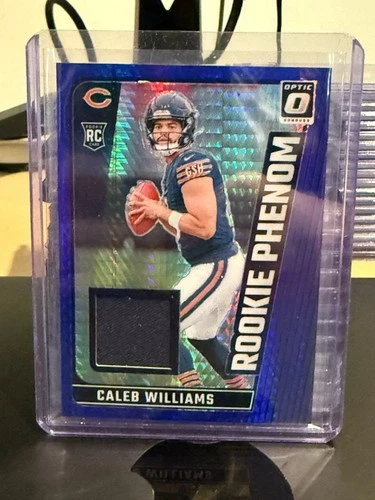 2024 Optic Caleb Williams relic rookie Chicago Bears