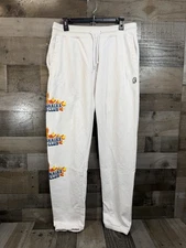 Billionaire Boys Club BBC White Jogger Pants Astronaut Mens Size XL (Stained)