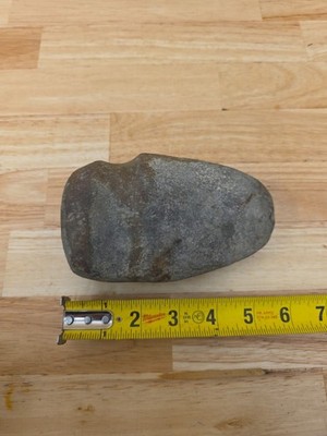Native American Grooved Stone Axe Head Tool Relic Ancient Original L@@K HUGE