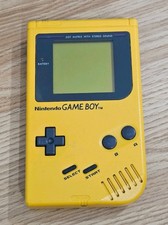 Nintendo Gameboy DMG Yellow Console WORKING