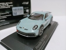Minichamps 1:43 Porsche 911 Dakar 2022 Metallic Green Car Model