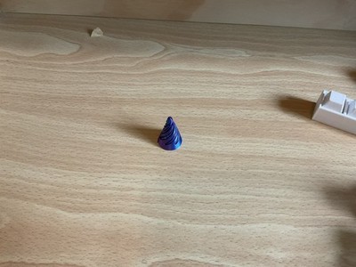 3D Printed mini Spiral Fidget Cone Multicolor Desk Toy for Stress Relief & Focus