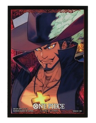 ONE PIECE Official Sleeve Vol.13 Dracule Mihawk Individual Card Sleeve  Bandai