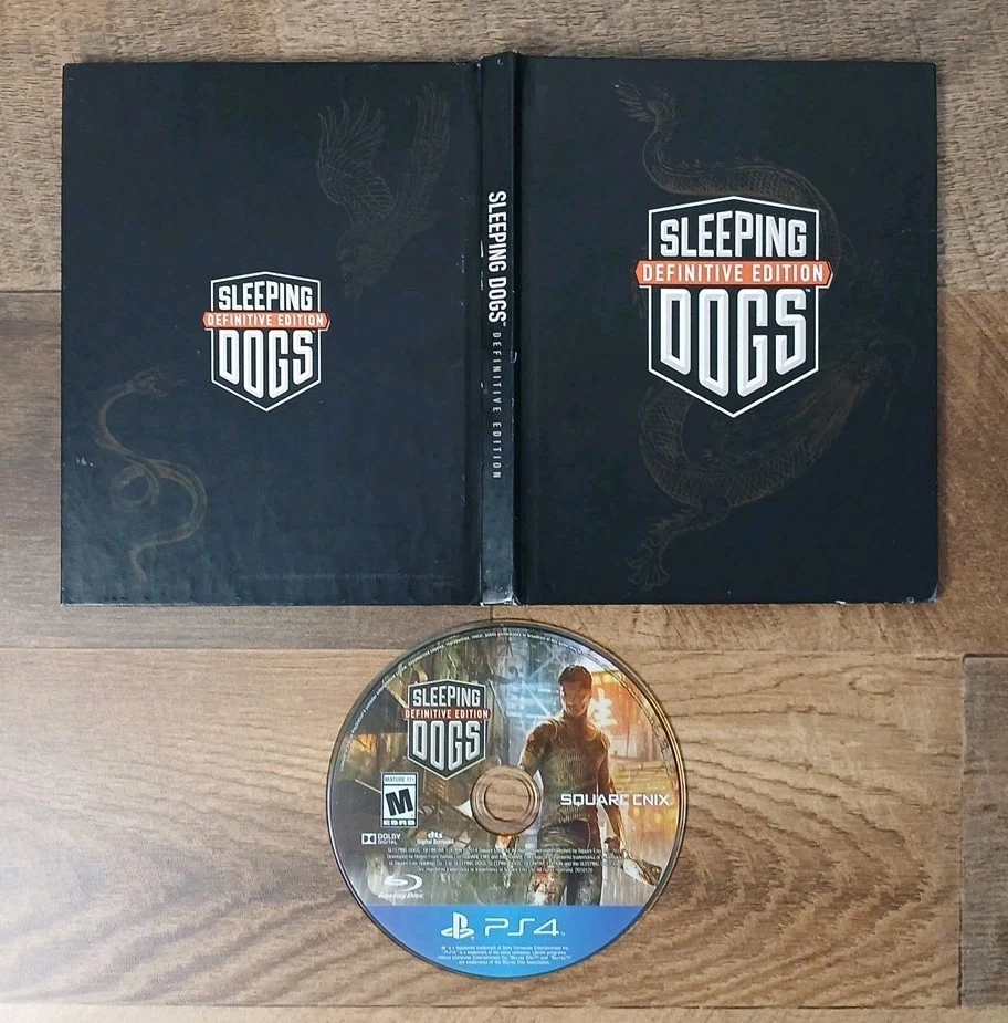 Artbook Sleeping Dogs Definitive Edition - PlayStation 4 - Bon état - Édition Limitée