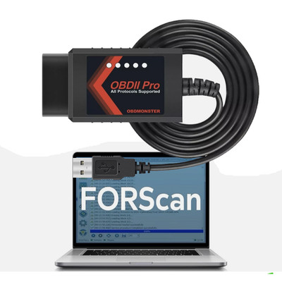 Für Ford Ecosport Mazda Forscan ELM327 USB Modifizierter OBD2 Scanner Codeleser