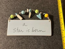 sandra magsamen department 56 A Star Is Born Baby Nursery Wall Hanging Decor