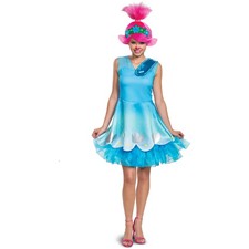 Disguise Licensed Trolls World Tour Poppy Movie 2 Adult Women Costume 105189