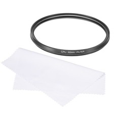 82mm Circular Polarizer Filter, Polarizing Filter with Cleaning Cloth