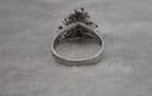 Vintage Joseph Esposito Pearl and Sterling Ring Size: 5 — photo 7