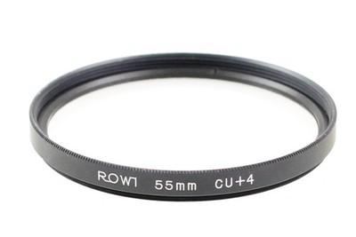Rowi 55mm 55 mm CU+4 Close-up  Nahlinse Filter