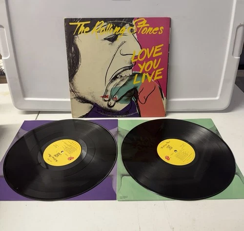 The Rolling Stones - Love You Live (x2LP) - 1977 First Press VG+/EX