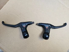 Vintage 90s Dia Compe XCE Short Stop Mountain Bike Brake Levers Black Japan