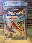 AMAZING SPIDER-MAN #17 CGC 4.5  2ND APP GREEN GOBLIN MARVEL 1964 Human Torch