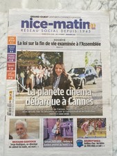 - Nice-matin du 13 mai 2025 - Confessions de Brigitte Bardot / Mylène Farmer...
