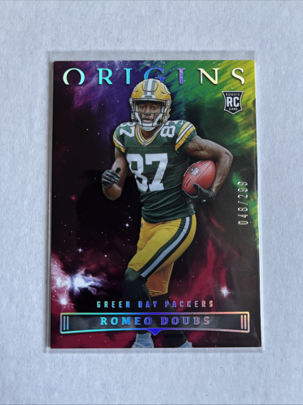Romeo Doubs Panini Origins #134 Red
