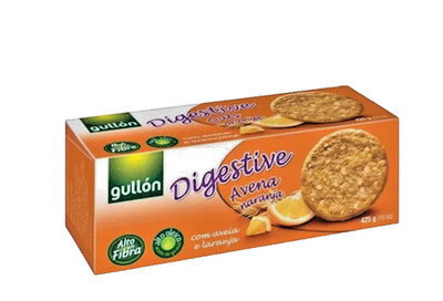 Gullon Orange Digestive Cookie Biscuits, 15 oz. 425g  ( 3 Pack )
