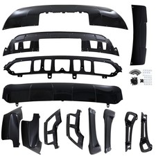 Performance Aero Spoiler Set schwarz glanz Stoßstange für BMW X5 E70 2006-2010