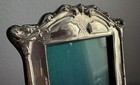 Antique George V Sterling Silver Photo Frame Joseph Gloster Wood Back 3.5x5.5 — photo 10