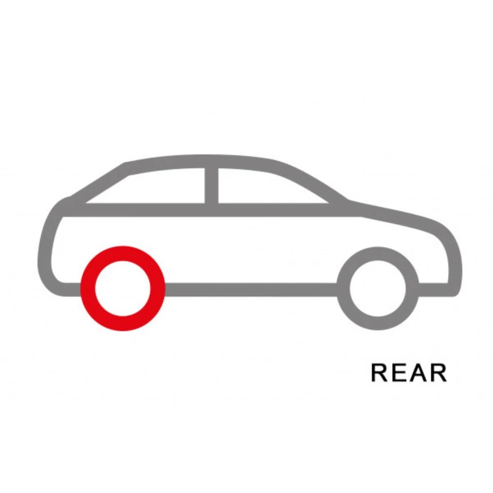 EBC For Dodge Dynasty 1991 1992 1993 Rear Brake Pads Yellowstuff - 3.5L - Image 3 of 4