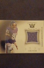 2023 Sportkings Volume 4 - Single Memorabilia Carl Eller #SM-CE Black (MEM)