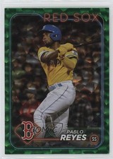 2024 Topps Series 2 Green Foil 90/499 Pablo Reyes #594 05k6