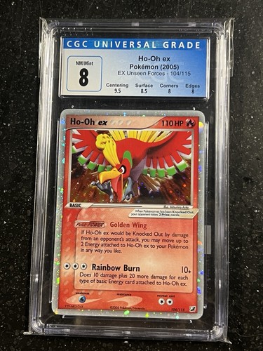 Ho-Oh ex graded CGC 8 for sale on eBay