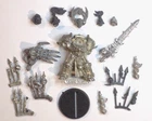 Warhammer 40K - - CHAOS LORD - - OOP metal Abaddon the Despoiler conversion bitz