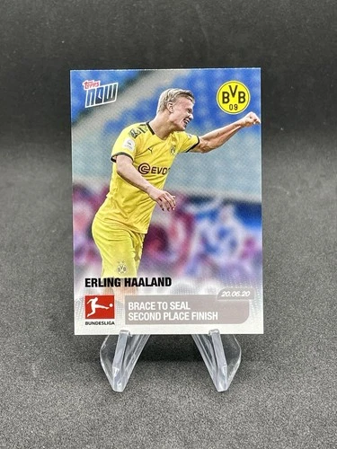 2020 Topps Now Bundesliga Erling Haaland #184 Card