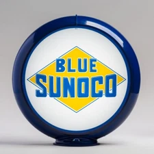 Blue Sunoco 13.5" in Dark Blue Plastic Body (G189) FREE US SHIPPING