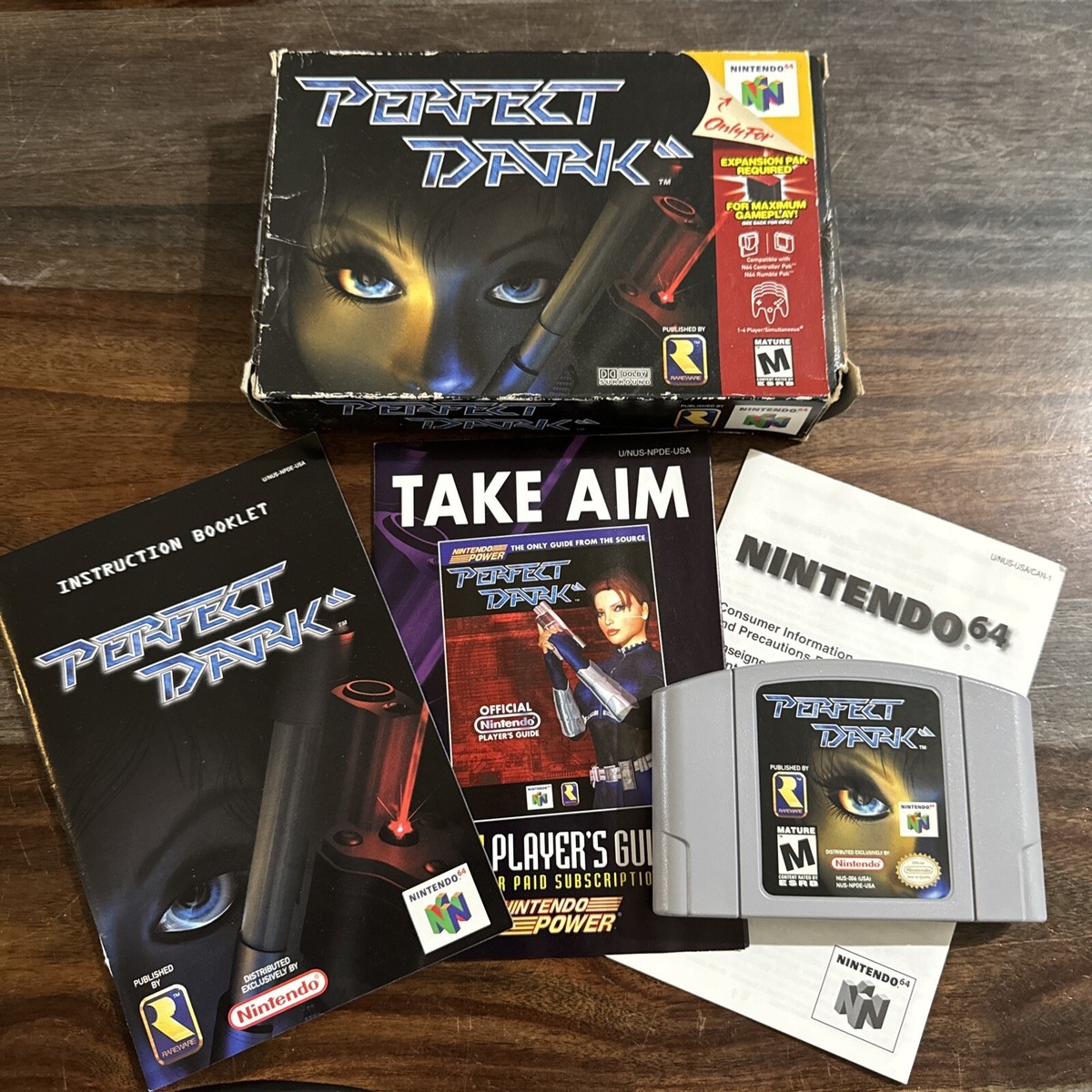 Perfect Dark - N64 Nintendo 64 - Complete in Box CIB | eBay