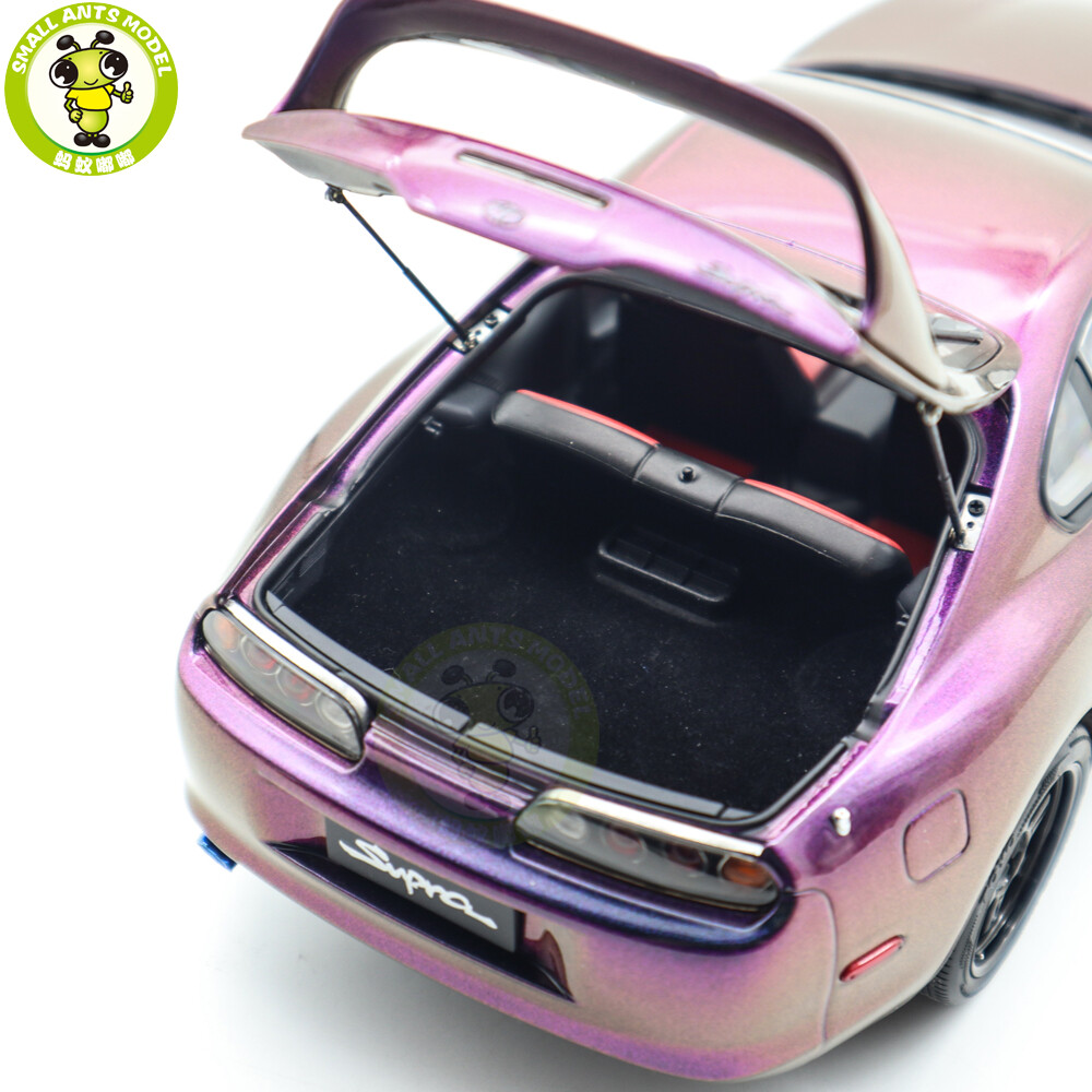 【新品】WhelArt 1:18 Toyota Supra A80 Purple 1/18 WHELART Toyota Supra A80 (Midnight Purple) Diecast Car