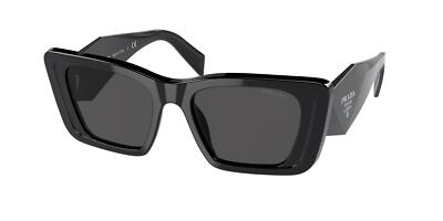 NEW Prada 08YSF Sunglasses 1AB5S0 Black 100% AUTHENTIC