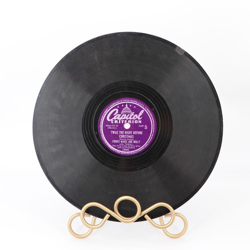 Capitol Record 78 rpm Set Fibber McGee & Molly Night Before Christmas - Bild 8 von 9