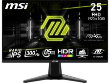 MSI 25" 300 Hz Rapid IPS FHD Monitor 0.5ms Adaptive Sync 1920 x 1080 MAG 255XF