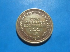 (K) COIN OPERATED EQUIPMENT L.L.C. COLUMBIA GOLD COLOUR TOKEN COIN