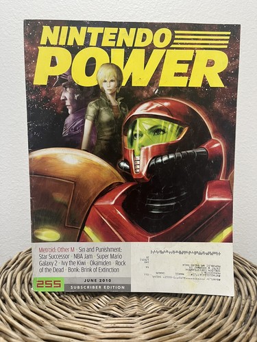 Nintendo Power Video Game Magazine Issue 255 June 2010 Metroid Other M