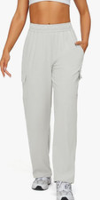 NEW Turbofit Women's Wide Leg Straight Leg Yoga Pants Size Medium