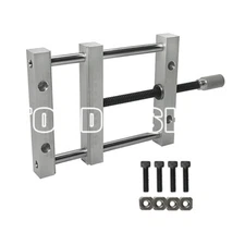 1PC flat tongs manumotive 160mm screw precision parallel jaw plain vise QGG