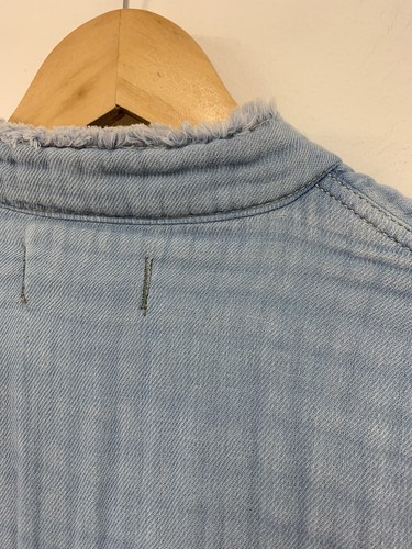 Free People Cinderella Story Shirt Dress Relaxed Blue Size S NEW - Picture 8 of 14
