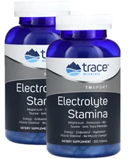 Trace Minerals Electrolyte Tablets (300 ct, 2 PACK) for Hydration & Stamina