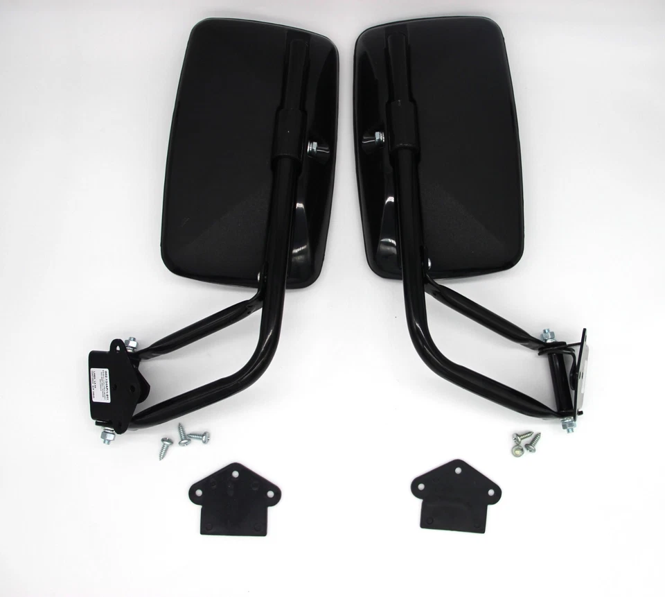 Juego de pares de espejos retrovisores diestro/izquierdo para Jeep CJ7 CJ5 para Willys CJ6 CJ3 Foto 2 de 4