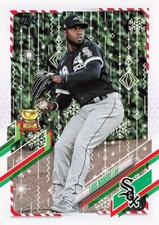 Luis Robert Topps Holiday 2021 Baseball Card #HW128