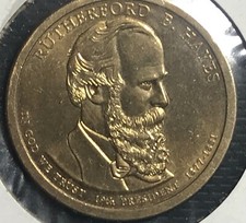 2011 Presidential $1. Coin P Rutherford B Hayes Nice Uncirculated