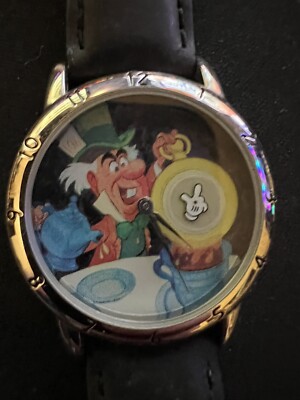 Disney Signatur MAD HATTER ALICE in Wonderland  Ward Kimball Series Watch LE